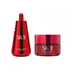 SK-II ESSENTIAL POWER ESSENCE 30ML & POWER RICH CREAM 50G